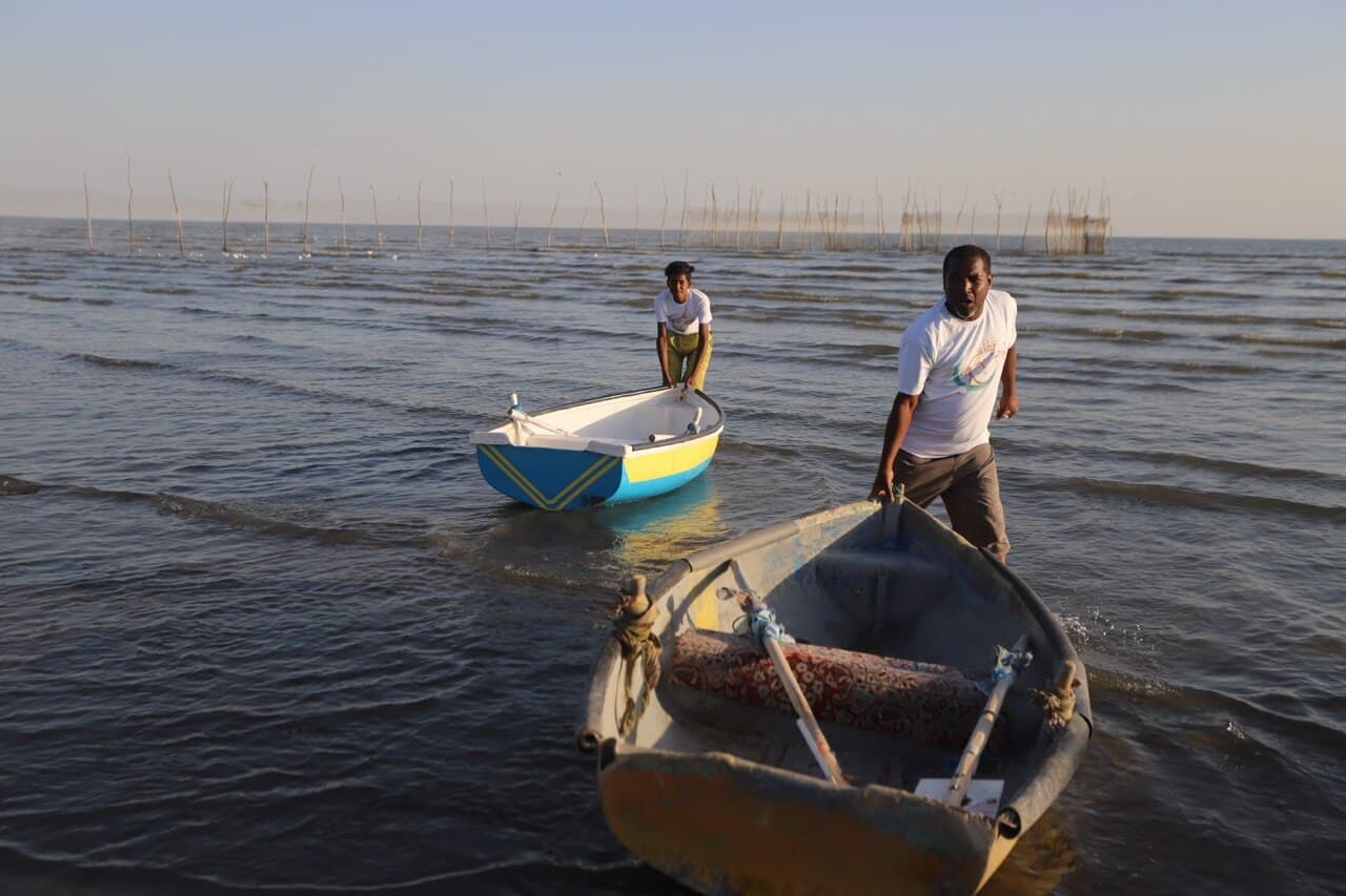 دومین فستیوال مسابقه منشوبه (قایق های سنتی) / عکس امیرحسین خورگویی
