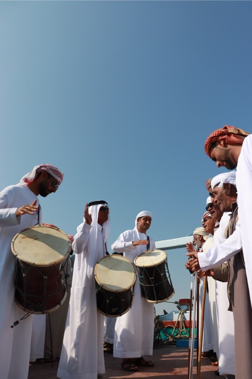 سومین فستیوال خواجه عطا حضور دریا نوردان لارکی / عکاس الیاس حسن پور