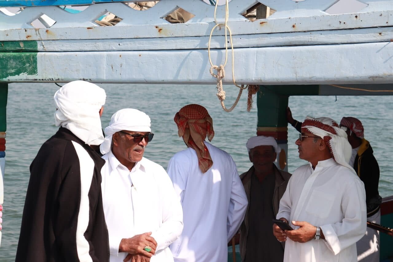 سومین فستیوال خواجه عطا حضور دریا نوردان لارکی / عکاس الیاس حسن پور