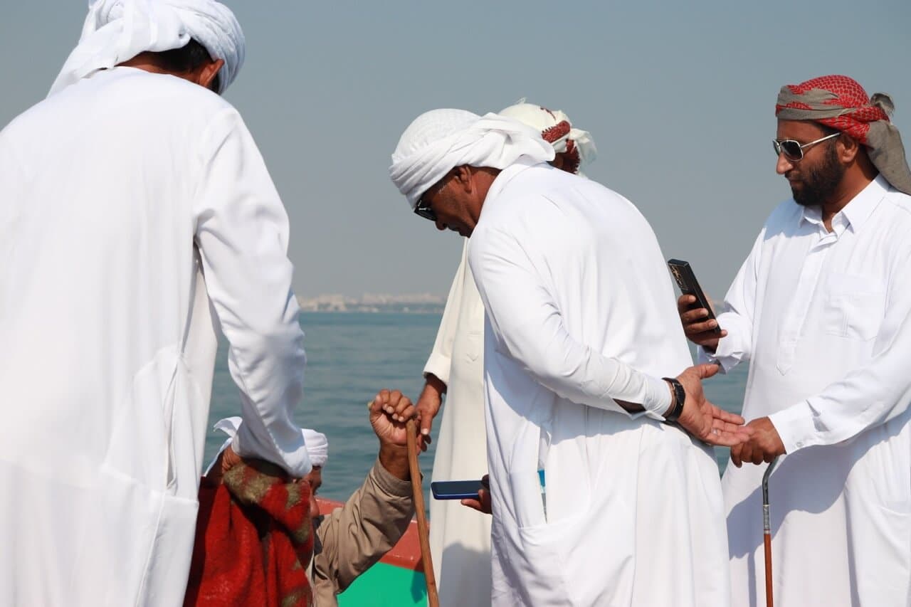 سومین فستیوال خواجه عطا حضور دریا نوردان لارکی / عکاس الیاس حسن پور