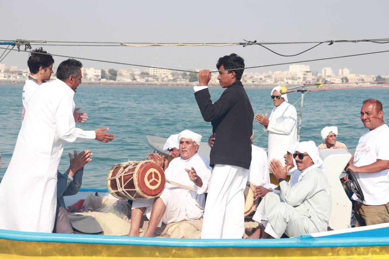 سومین فستیوال خواجه عطا حضور دریا نوردان لارکی / عکاس ستایش دست آویز