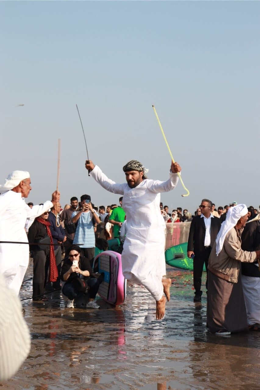 سومین فستیوال خواجه عطا حضور دریا نوردان لارکی / عکاس نگار ملا صالحی